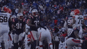 Football Celebration GIF by New England Patriots