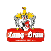 Beer Läuft Sticker by Lang-Bräu Brauerei