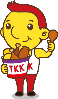 TKKinc taiwan fastfood friedchicken sweetpotato Sticker
