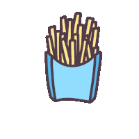 good friday chips Sticker by Made in the Pile