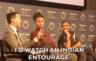 aziz ansari id watch an indian entourage GIF by The Paley Center for Media