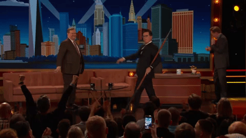stephen colbert conan obrien GIF by Team Coco