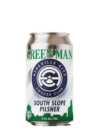 AshevilleCitySC soccer beer craft beer pilsner Sticker