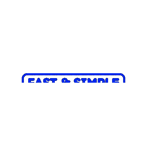 Fastandsimple Sticker by Billdu