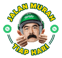 Adam Grabid Sticker by Grab Indonesia
