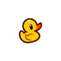 Duck Bathtub Sticker by Talking Tom Kids