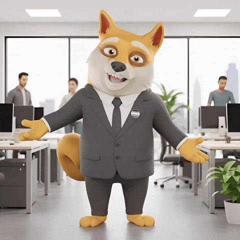 Happy Office GIF by Doge Pound