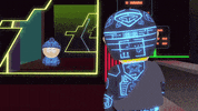 stan marsh neon GIF by South Park 