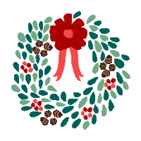 Merry Christmas Happy Holidays Sticker by Beauty by Earth