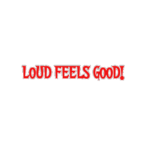 jcpower giphygifmaker jcpower jcpowerusa loud feels good Sticker