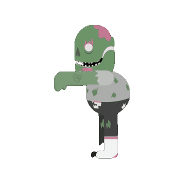 Halloween Zombie Sticker