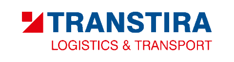 Transtira giphyupload blue red logistics Sticker