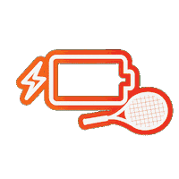 TotalEnergiesXBadminton energy smash court badminton Sticker
