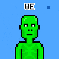 Alien Invasion Pixel Art GIF by FAHQ®