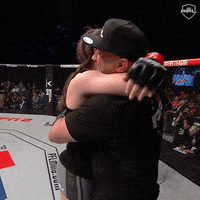 pflmma love hug mma espn GIF