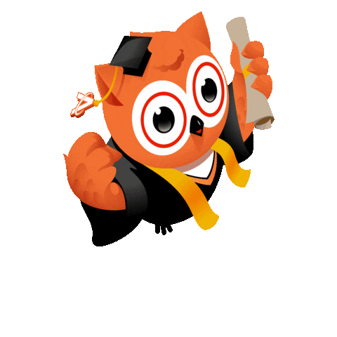 agrader graduation success owl graduate Sticker