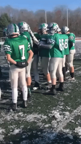 Returning Soldier Surprises Brother Before Football Game