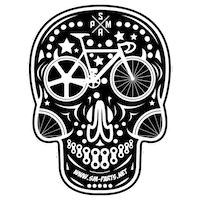 Skull Bicycle Sticker by SMPARTS