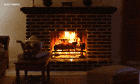 Guardians Of The Galaxy Fireplace GIF by Marvel