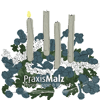 Advent Physio Sticker by Praxis Malz