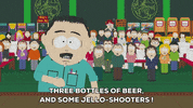 shock drinking GIF by South Park 