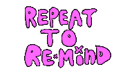 repeat remind Sticker by deladeso