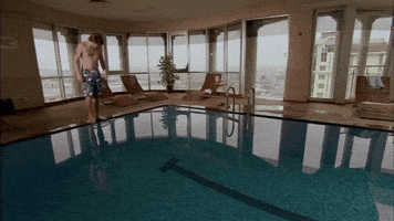 novela piscina GIF by Band