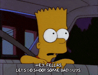 Excited Season 3 GIF by The Simpsons