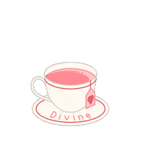 Pink Tea Sticker