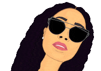 THREE-XXXIII hot sun sunglasses shades Sticker