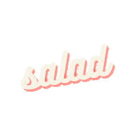 Salad Sticker