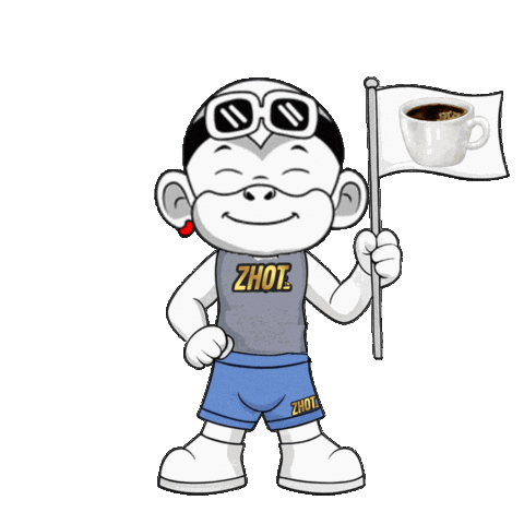 Cup Of Coffee Sticker by Zhot