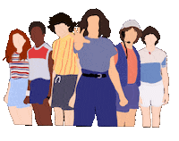 Stranger Things Netflix Sticker