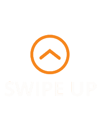 homes-com swipe up orange swipe homes Sticker