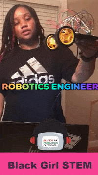 Black Girl Robot GIF by NoireSTEMinist