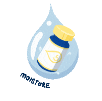 Water Hydration Sticker by Onecare Wellness