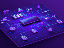 MG_MOTION animation 3d app ui GIF