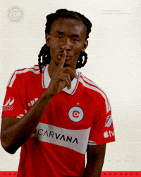 Be Quiet Chicago Fire GIF by Chicago Fire Football Club