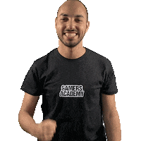 gamersacademy soccer gaming wave thumbs up Sticker