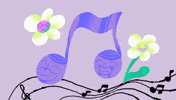 Illustration Flowers GIF by Oksana Kurmaz Art & Animation