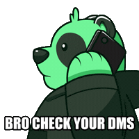 Dm Me Social Media Sticker by SuperVerse