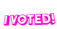 Vote Voting Sticker by Lyft