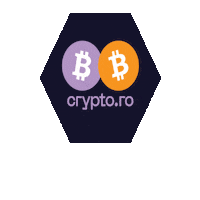 Bitcoinromania Sticker by crypto.ro