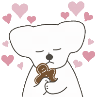 Dog Love Sticker