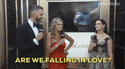 red carpet are we falling in love GIF by Golden Globes