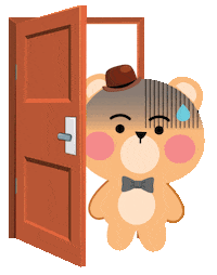 Happy Bear Sticker