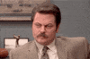 parks and red sigh GIF