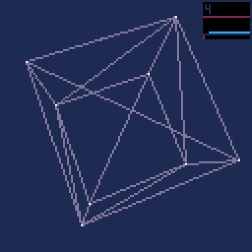chiptune 3d cube wireframe pico8 GIF