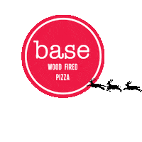 Christmas Sleigh Sticker by Base Wood Fired Pizza Ireland