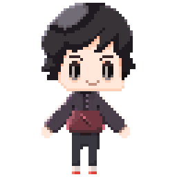Pixel Chibi Sticker